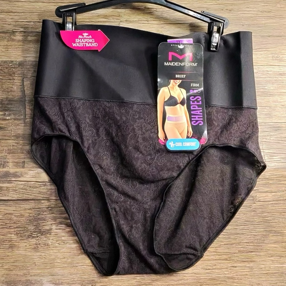 Maidenform Black Shapewear Brief